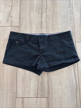 American Eagle Black Women's Cotton Blend Shorts